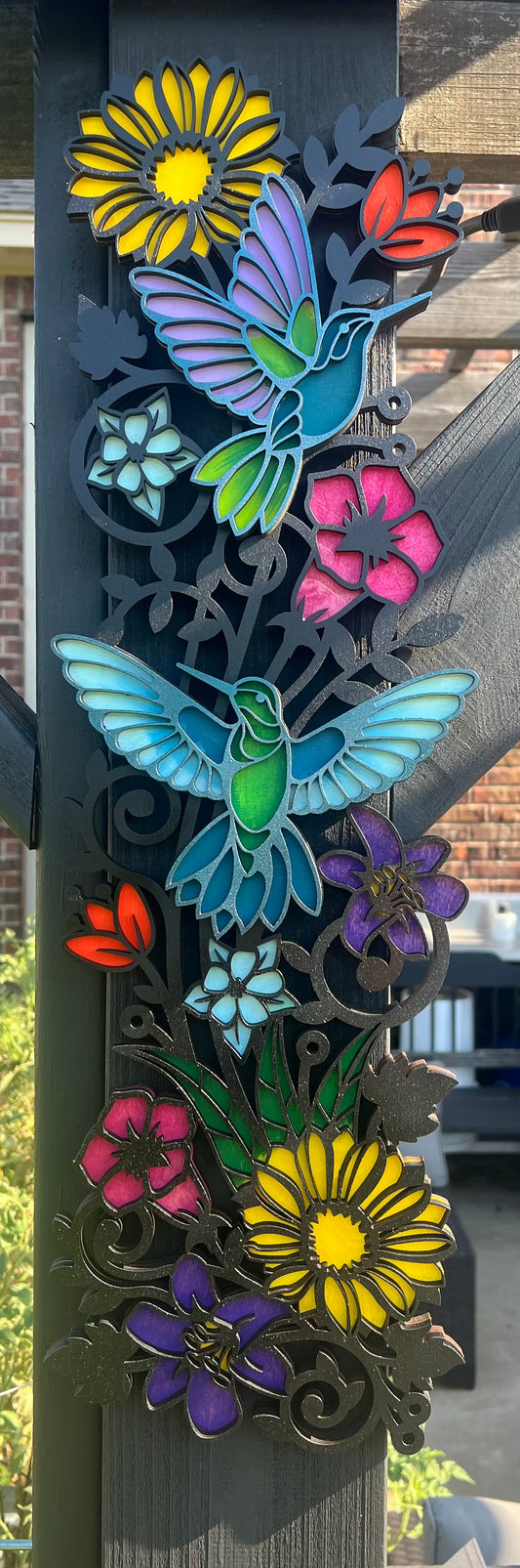 Hanging Trellis sign