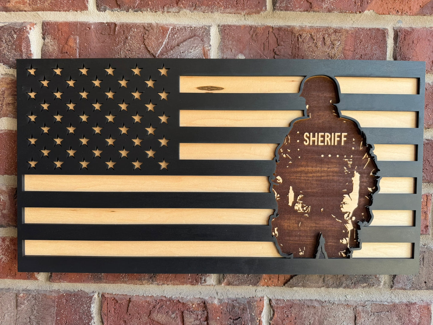 Layered Sheriff Flag