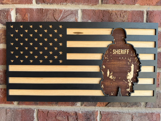 Layered Sheriff Flag